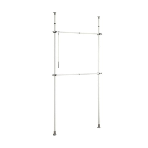 Suport pentru haine alb telescopic din metal Herkules – Wenko