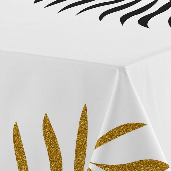 Față de masă 145x250 cm Foliage – Blanc-image-3
