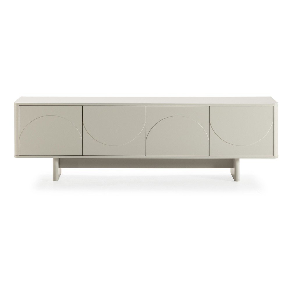 Comodă TV crem 180x55x40 cm Solei – MOME