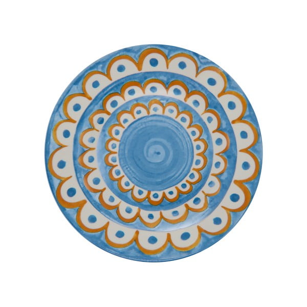 Farfurii albastru-deschis 6 buc. pentru desert  din porțelan ø 19,5 cm Tangeri blue – Villa Altachiara