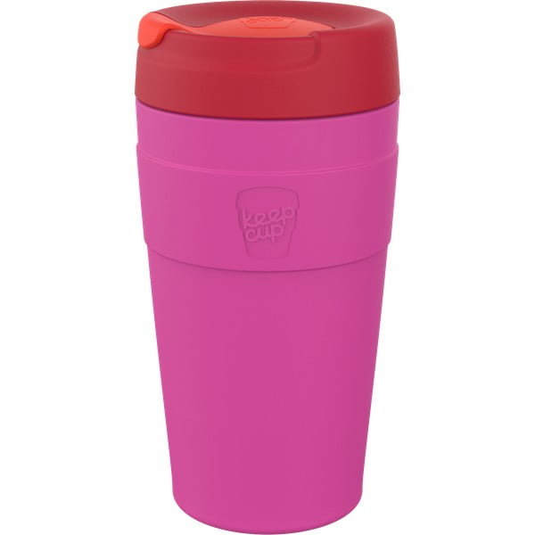 Cană termos roz 454 ml Afterglow - KeepCup