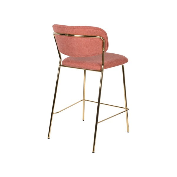 Scaune de bar roz 2 buc. 89 cm Jolien – White Label-image-4