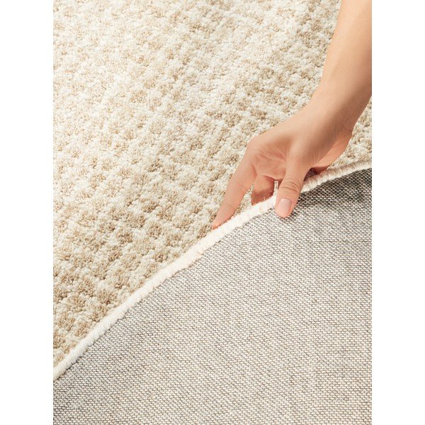 Covor în culoare naturală rotund din lână ø 160 cm Eloise – Hanse Home-image-1