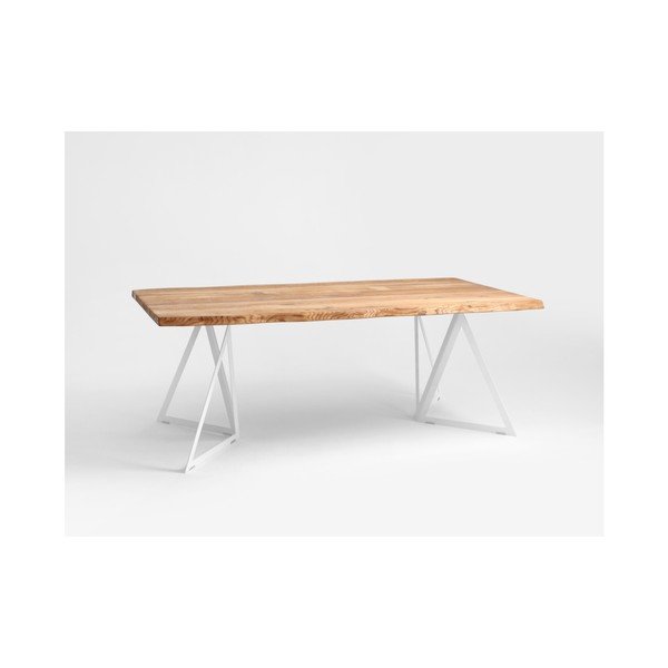 Masă cu blat din lemn de stejar Custom Form Sherwood, 180 x 90 cm-image-2