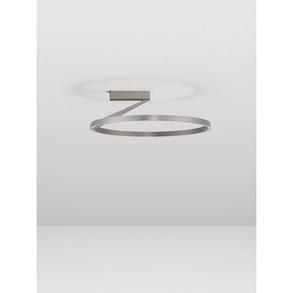 Plafonieră argintie LED cu intensitate reglabilă din aluminiu Tilia – Nova Luce-image-3