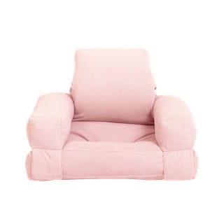 Fotoliu de copii roz de relaxare Mini Hippo - Karup Design