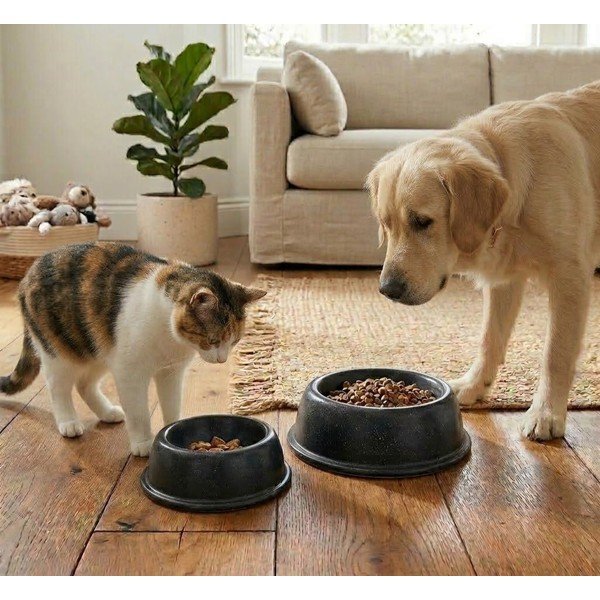 Bol pentru animale pentru animale de companie din gresie ceramică ø 16 cm – Casafina-image-2