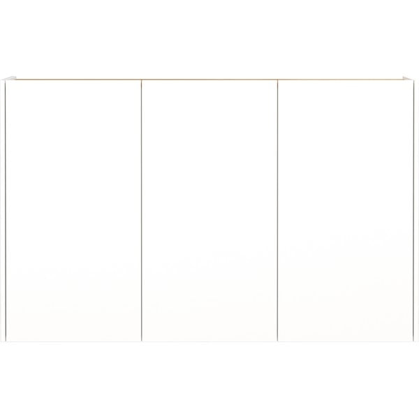 Dulap alb cu aspect de lemn de stejar suspendat 138x87x25 cm Libbiano – Germania-image-2