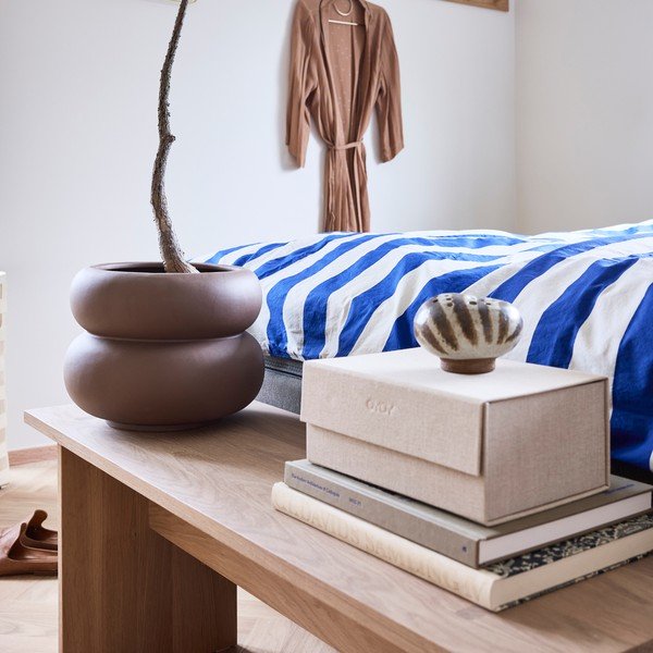 Ghiveci decorativ din gresie ø 30 cm Kupla – OYOY Living Design-image-2