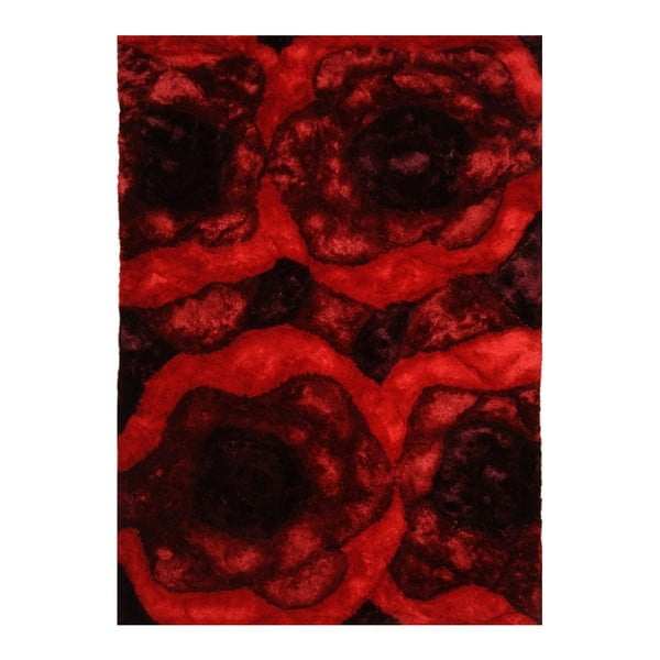 Covor cu fir lung Linie Design Emma, 170 x 240 cm, roșu 