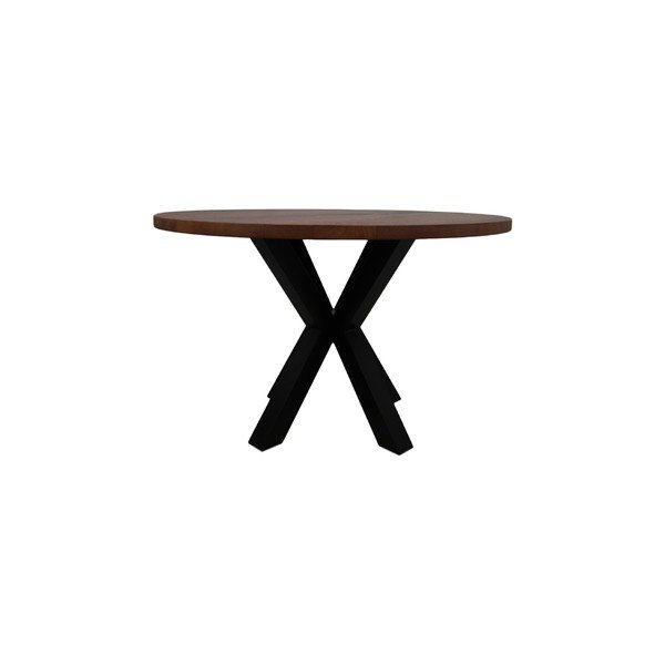 Masă cu blat din lemn de mango HMS collection, ⌀ 120 cm-image-2