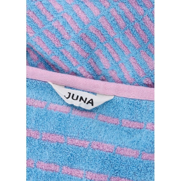 Prosop albastru/roz din amestec de bambus din frotir 70x140 cm Nuance – JUNA-image-2
