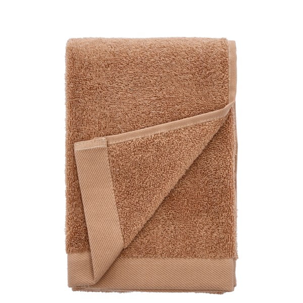 Prosop din bumbac organic Södahl Comfort, 50 x 100 cm, portocaliu-image-2