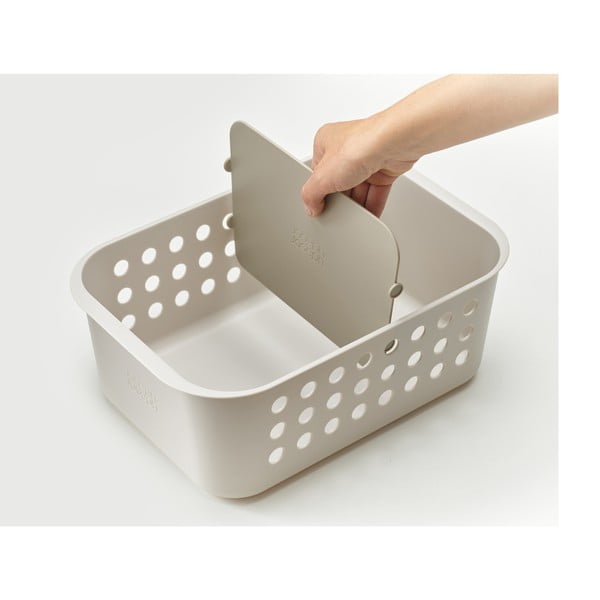 Organizator de baie bej EasyStore – Joseph Joseph-image-4