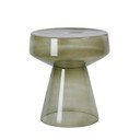 Măsuță auxiliară rotundă din sticlă ø 37 cm Dakwa – Light & Living