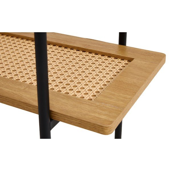 Masă consolă în culoare naturală cu aspect de lemn de stejar 37x100 cm Pensacola – Unique Furniture-image-2