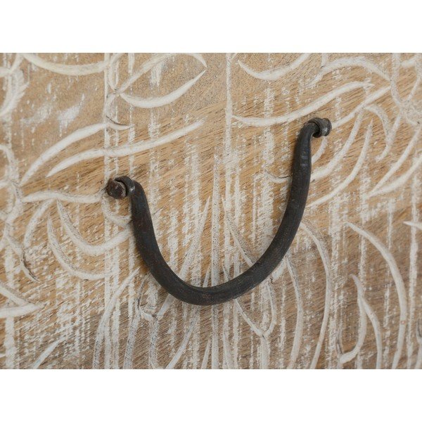 Cufăr în culoare naturală din lemn de mango 45x50 cm Malati – Støraa-image-1