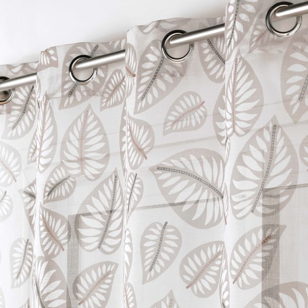 Perdea bej 140x240 cm Alma – douceur d'intérieur-image-1