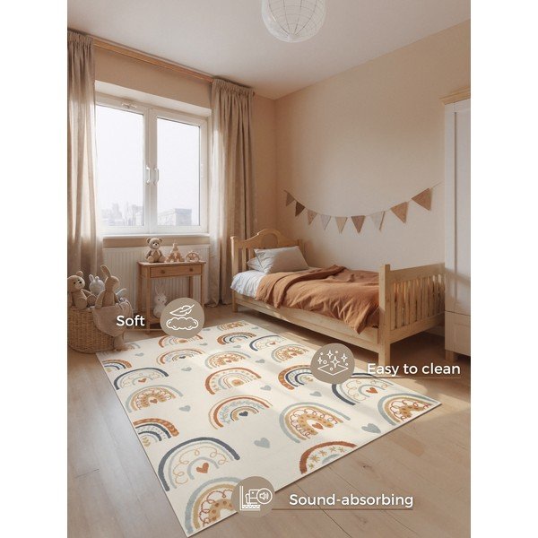 Covor pentru copii crem 200x290 cm Bowie – Hanse Home-image-2