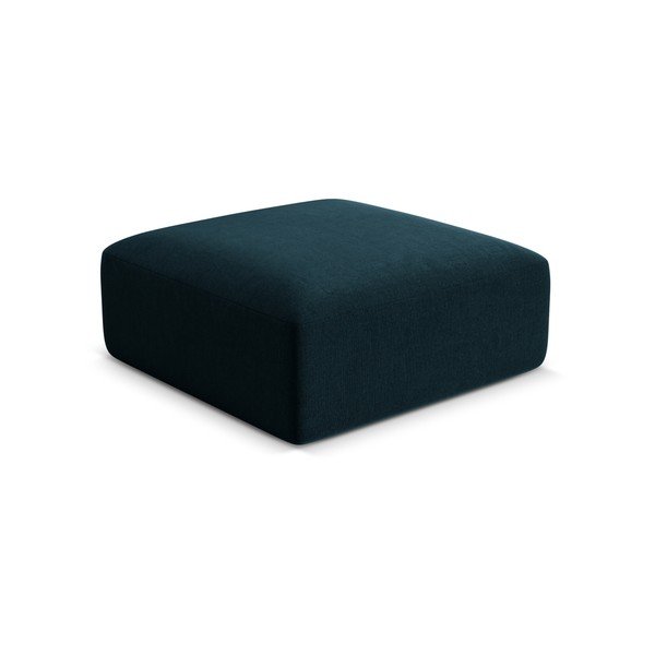 Taburet petrol cu tapițerie din catifea Campi – Cosmopolitan Design