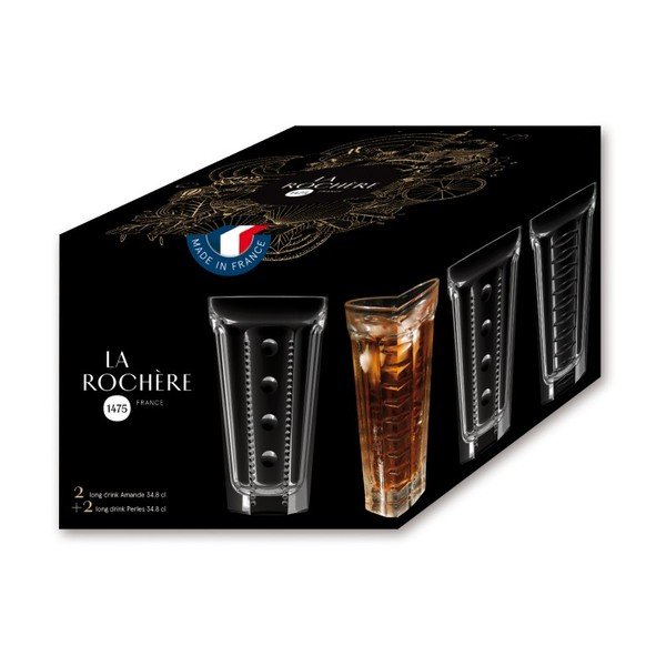 Set 4 pahare pentru băuturi La Rochére Saga, 340 ml-image-3