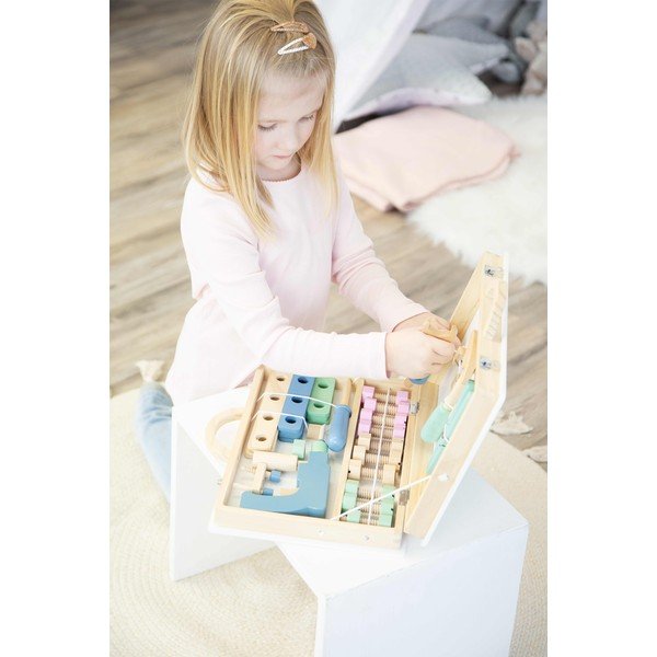 Cutie de scule din lemn pentru copii Legler Nordic-image-1