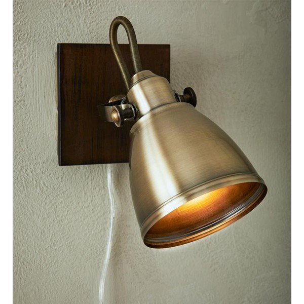 Aplică Markslöjd Native, înălțime 18,5 cm, maro-image-1