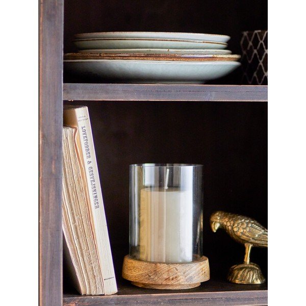 Sfeșnic din sticlă Kesia – Bloomingville-image-1