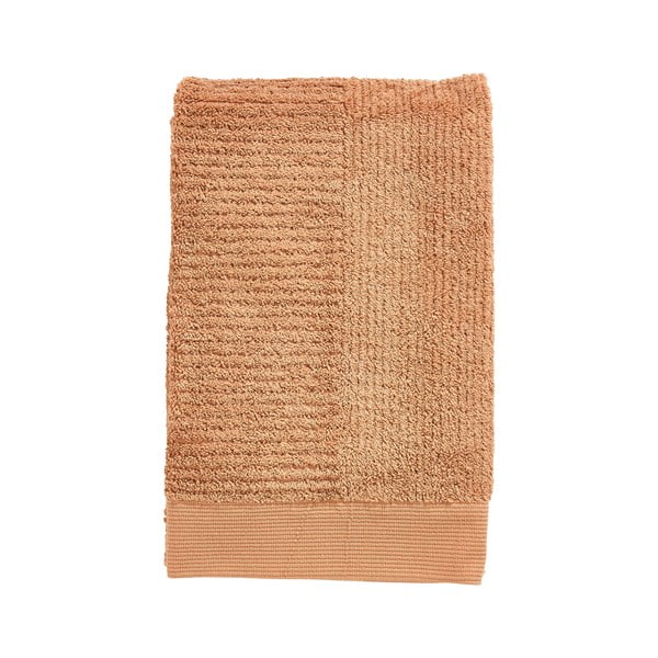 Prosop galben din bumbac din frotir 70x140 cm Classic – Zone