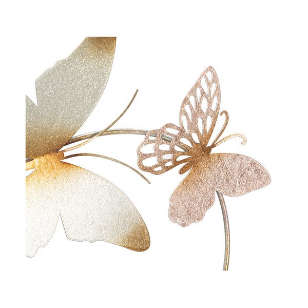 Decorațiune de perete din metal 132x95,5 cm Butterflies - Mauro Ferretti-image-3