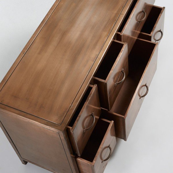 Comodă La Forma Elma, arămiu-image-1