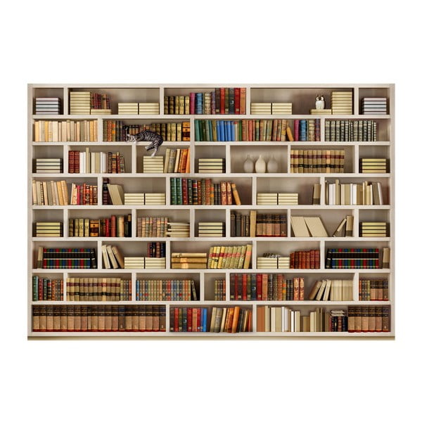 Tapet în format mare Artgeist Home Library, 400 x 280 cm