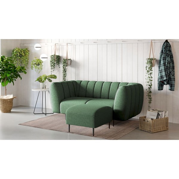 Taburet verde închis Shel – Ghado-image-1