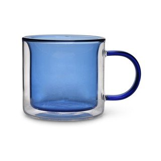 Căni albastre 2 buc. din sticlă 270 ml Liv – ONA