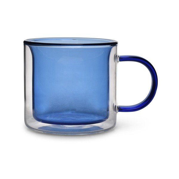 Căni albastre 2 buc. din sticlă 270 ml Liv – ONA