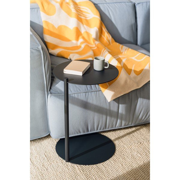 Măsuță auxiliară rotundă din oțel 41x40 cm Ande – noo.ma-image-3