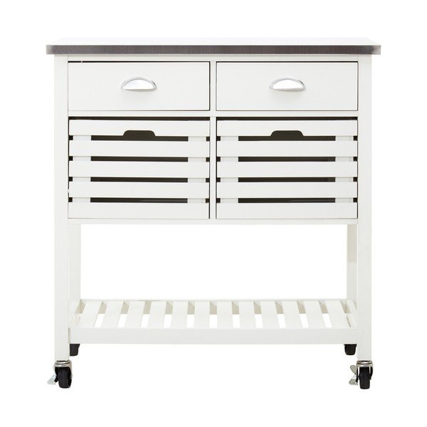 Măsuță de servire cu roți 46x86 cm Frankfurt – Premier Housewares-image-1