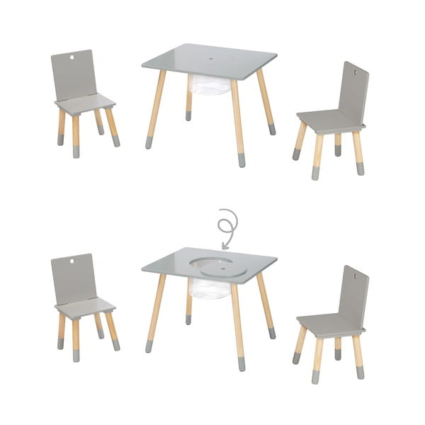 Set de mobilă pentru copii 3 buc. – Roba-image-4