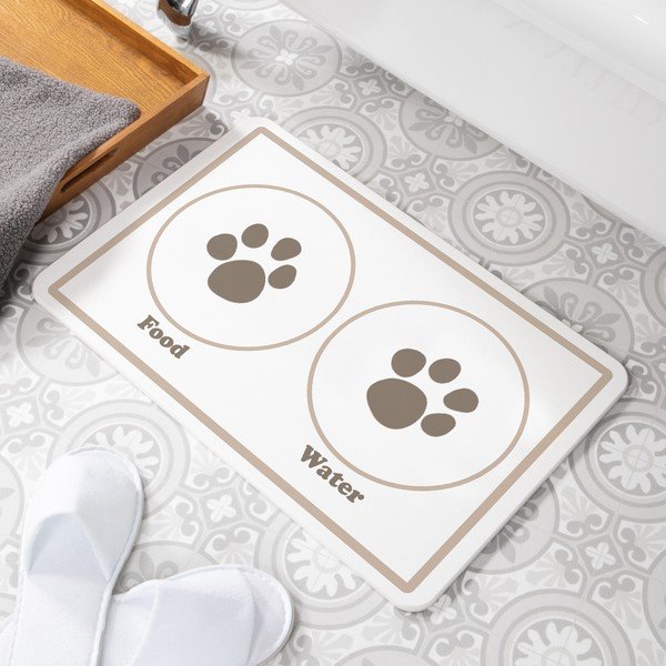 Covoraș pentru bol pentru animale 39x60 cm – Artsy Doormats-image-1