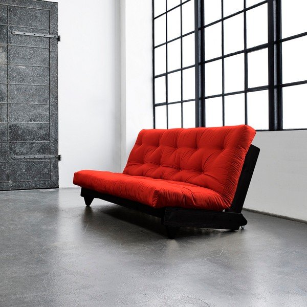 Canapea extensibilă Karup Fresh Wenge/Red-image-1