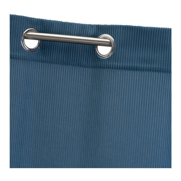 Draperie albastră din catifea reiată 140x260 cm Merely – Casa Selección-image-4