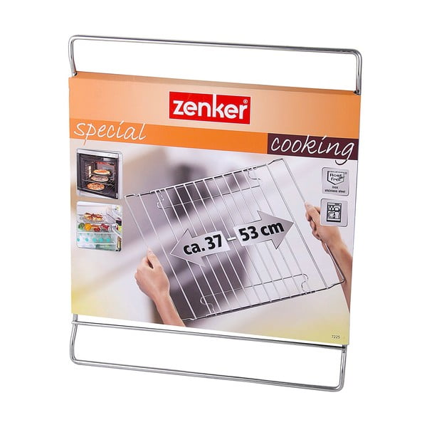 Grătar reglabil pentru cuptor din oțel inoxidabil Zenker Bake, 37 - 57 x 32,5 cm-image-2