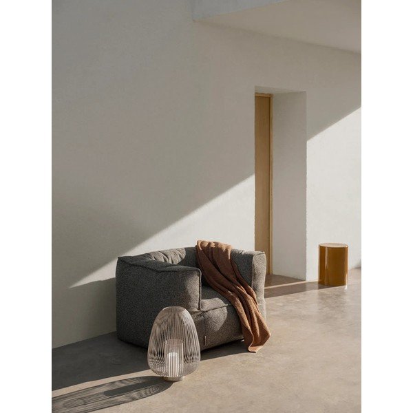 Fotoliu de grădină taupe capitonat Grow – Blomus-image-1