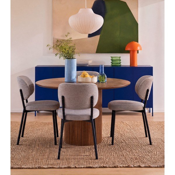 Scaun de dining bej Fowler – Unique Furniture-image-3