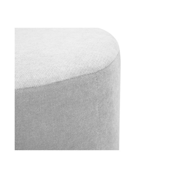 Puf Kooko Home Motion, ø 40 cm, gri deschis-image-3