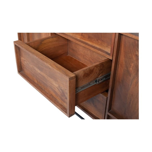 Comodă din lemn de mango WOOOD Forrest, lățime 160 cm, maro-image-1