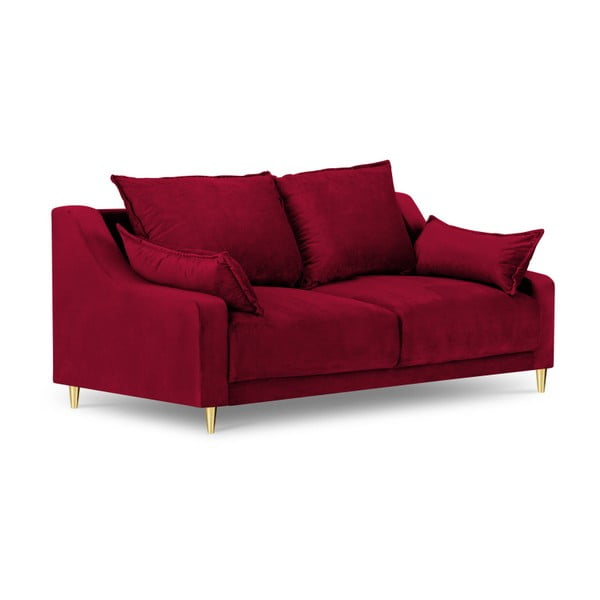 Canapea Mazzini Sofas Pansy, roșu, 150 cm