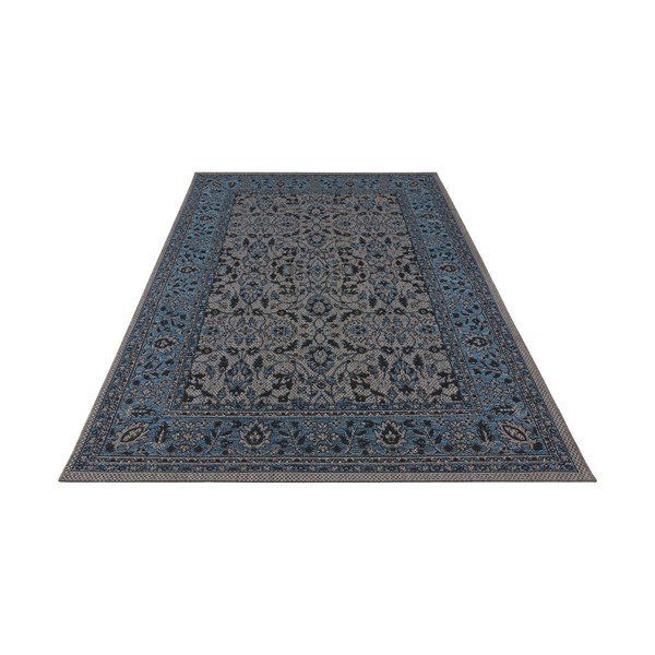 Covor de exterior NORTHRUGS Konya, 200 x 290 cm, albastru închis-image-1