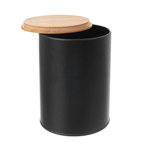 Recipient din metal pentru alimente Black – Orion-image-2