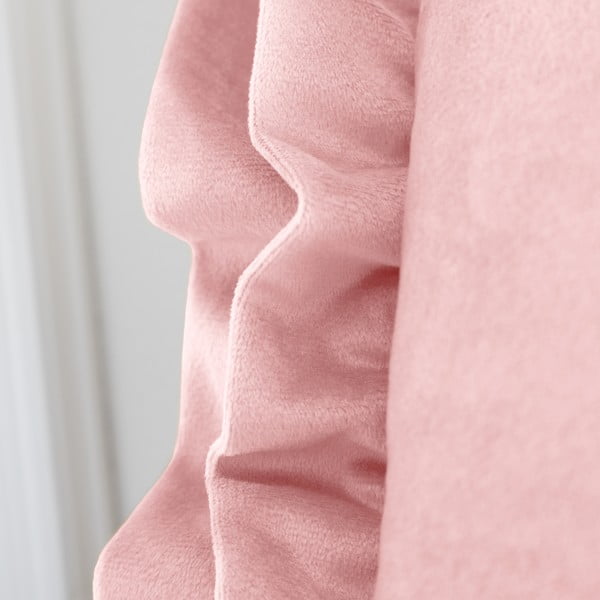 Pernă decorativă din catifea 43x43 cm Velvet Double Frill – Catherine Lansfield-image-3